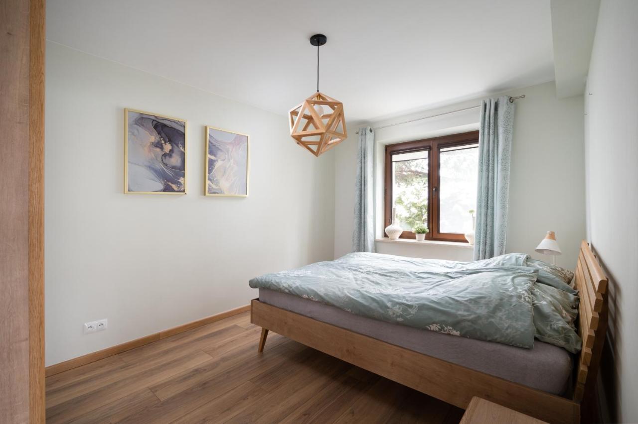 Apartament Albatros 75m z ogródkiem Apartamento Varsóvia Exterior foto